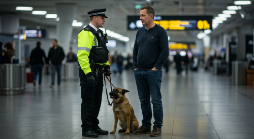 Sniffer Dog Encounter