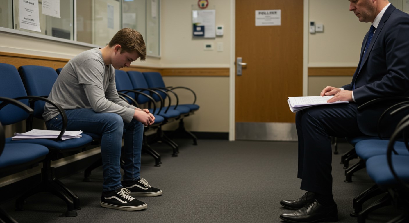 Process for A Child Under Arrest