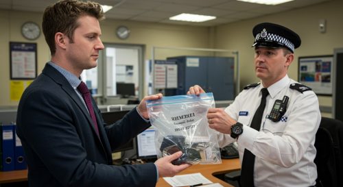 when will the police return seized items after an arrest