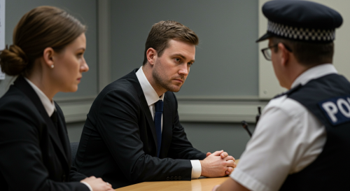 falsely accused of a crime