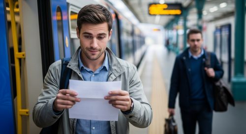 Court Summons for an Unpaid Train Ticket