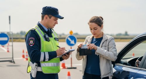 What is the Fixed Penalty for Driving a Vehicle While Using a Handheld Mobile Device