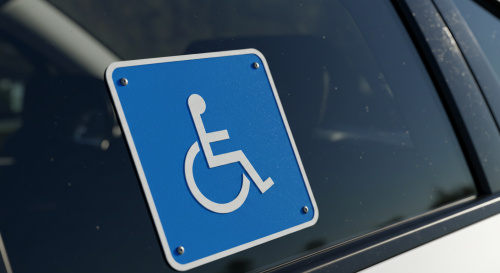 Using a Blue Badge Without the Holder